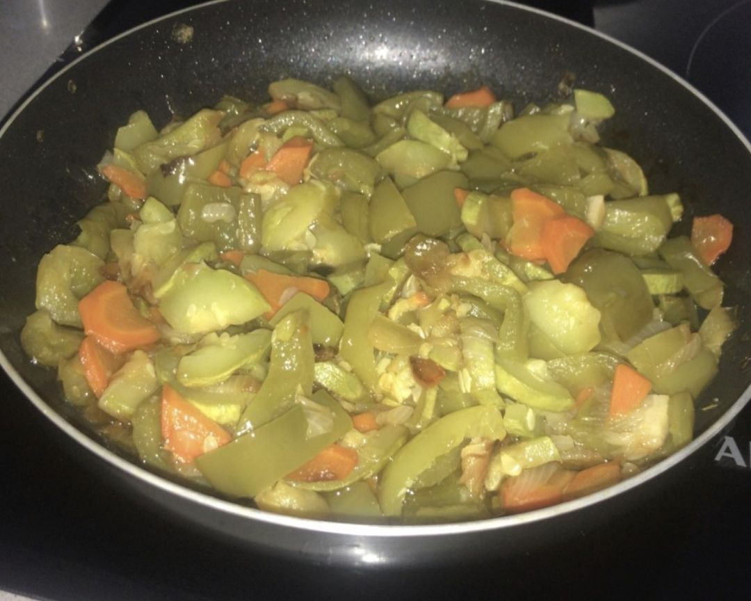 Plato Harvard: veggies, arroz y sardinas onubenses 🎣 Paso 1 Plato Harvard: veggies, arroz y sardinas onubenses 🎣 Paso 1