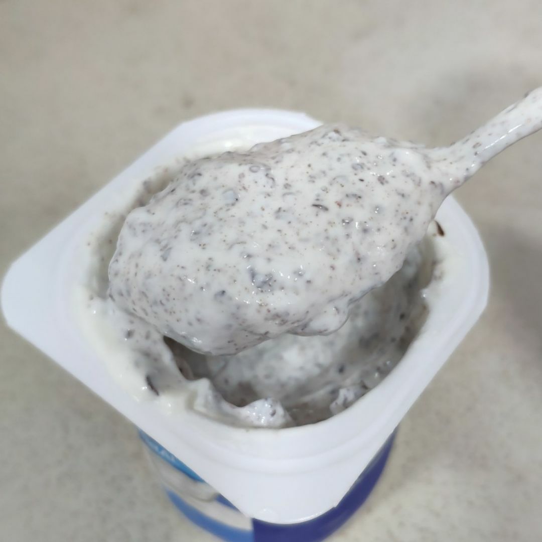 Yogur de stracciatella Yogur de stracciatella