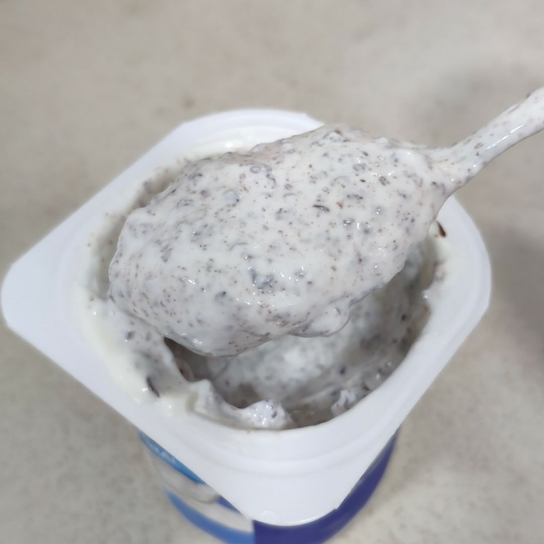 Yogur de stracciatella Paso 1 Yogur de stracciatella Paso 1