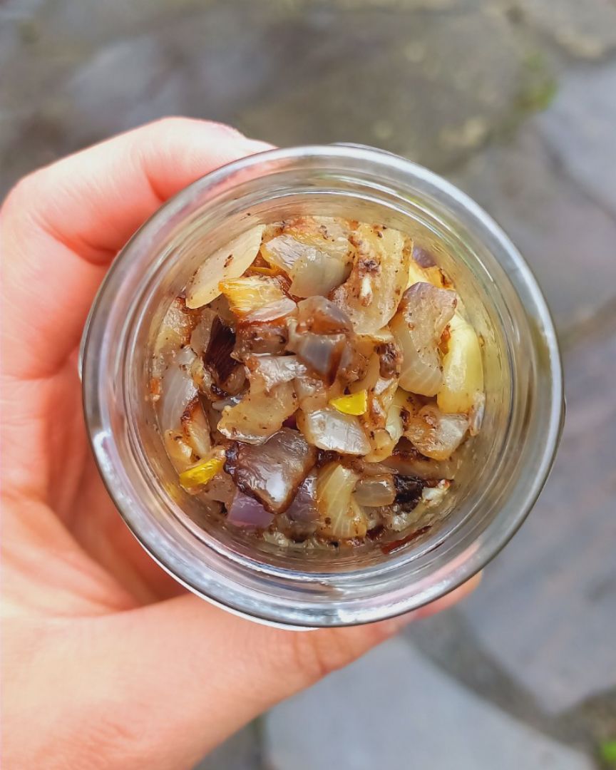 Cebolla y puerro 🧅💜 trufados. Cebolla y puerro 🧅💜 trufados.