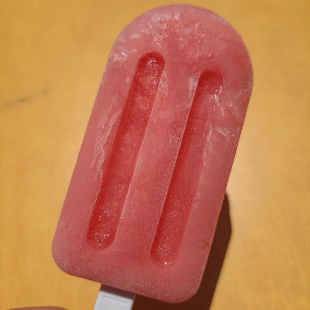 Helado de sandía y fresa Paso 1 Helado de sandía y fresa Paso 1