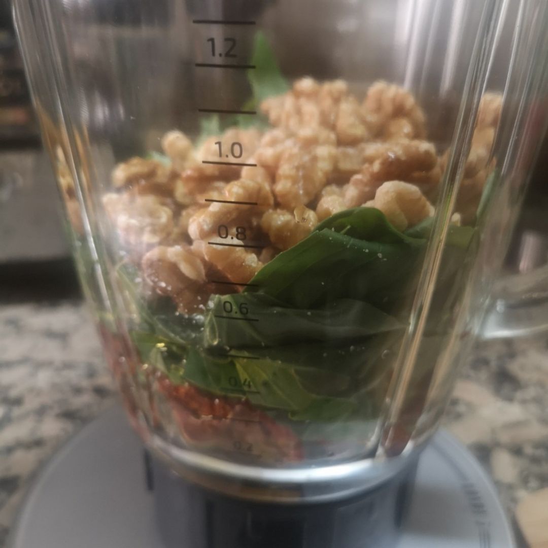 Pesto rosso vegano Paso 0 Pesto rosso vegano Paso 0