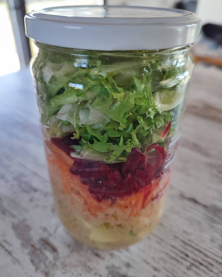 Ensalada en bote Ensalada en bote