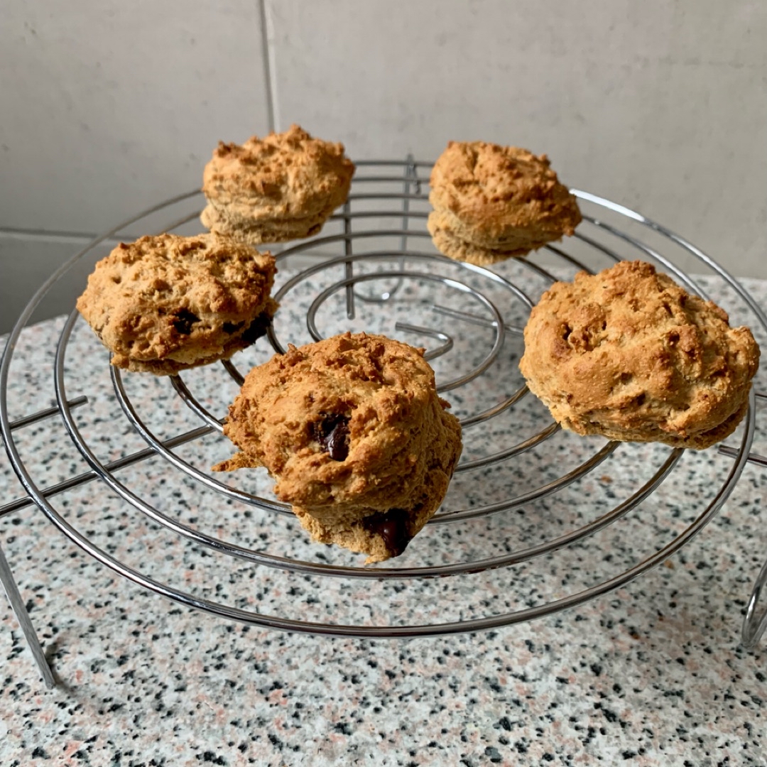 Galletas 🍪 de garbanzo con pepitas de chocolate 🍫 
