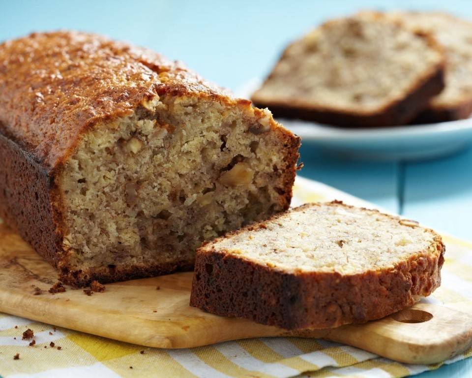 Bizcocho de plátano y avena Bizcocho de plátano y avena