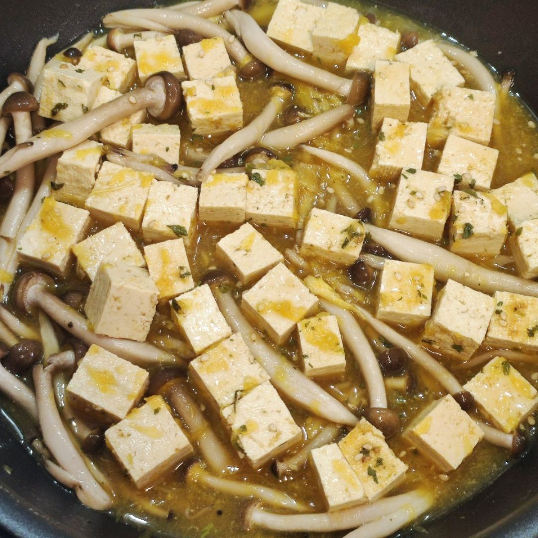 Tofu a la naranja 🍊 Paso 6 Tofu a la naranja 🍊 Paso 6
