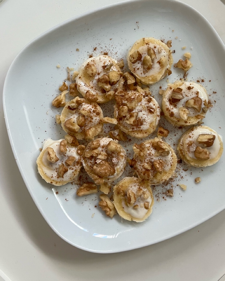 Snack de plátano y nueces 🍌 Snack de plátano y nueces 🍌