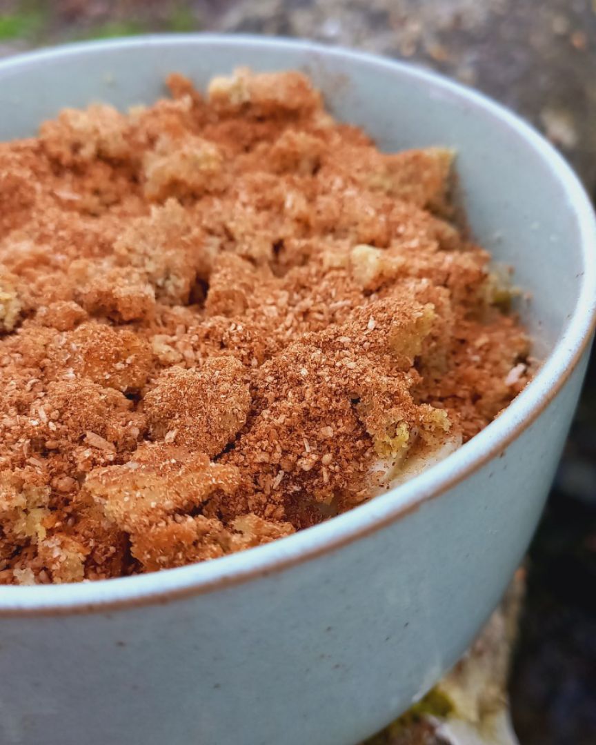 Porridge estilo churros 🥣🤎 Paso 2 Porridge estilo churros 🥣🤎 Paso 2