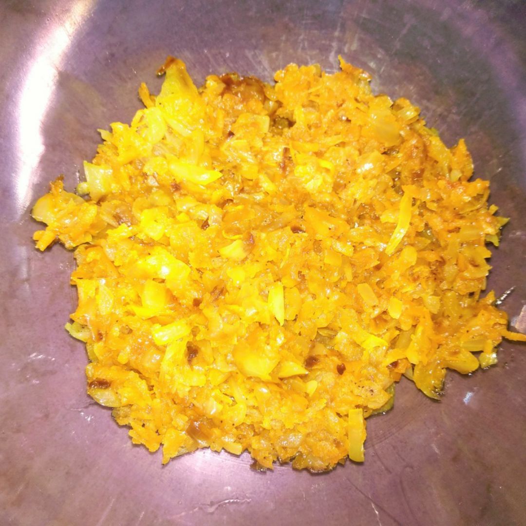 Albóndigas vegetales de espinacas Paso 1 Albóndigas vegetales de espinacas Paso 1