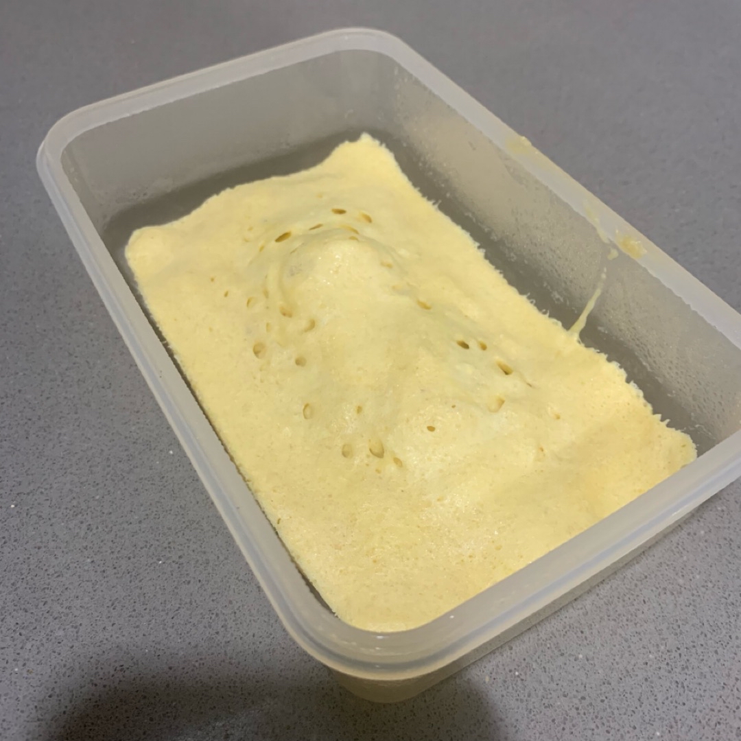Pan proteico en 5’ y sin horno Paso 3 Pan proteico en 5’ y sin horno Paso 3