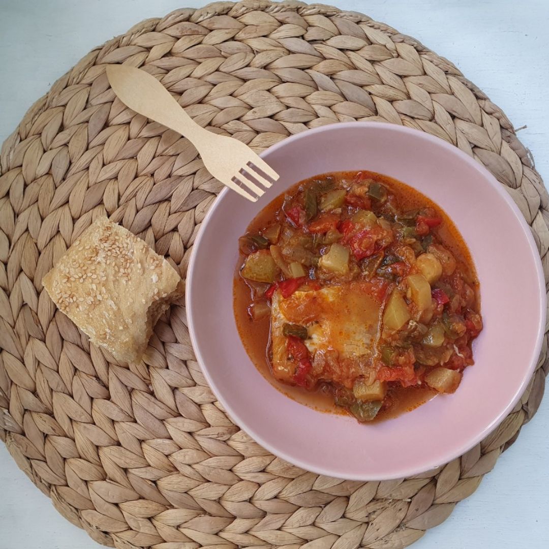 Pisto con Bacalao Pisto con Bacalao