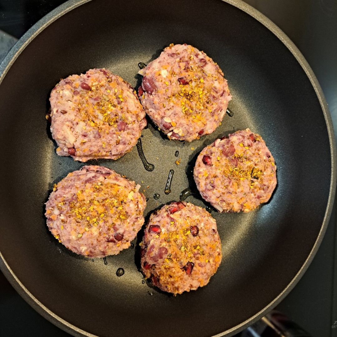 Seitan de alubia roja Paso 3 Seitan de alubia roja Paso 3