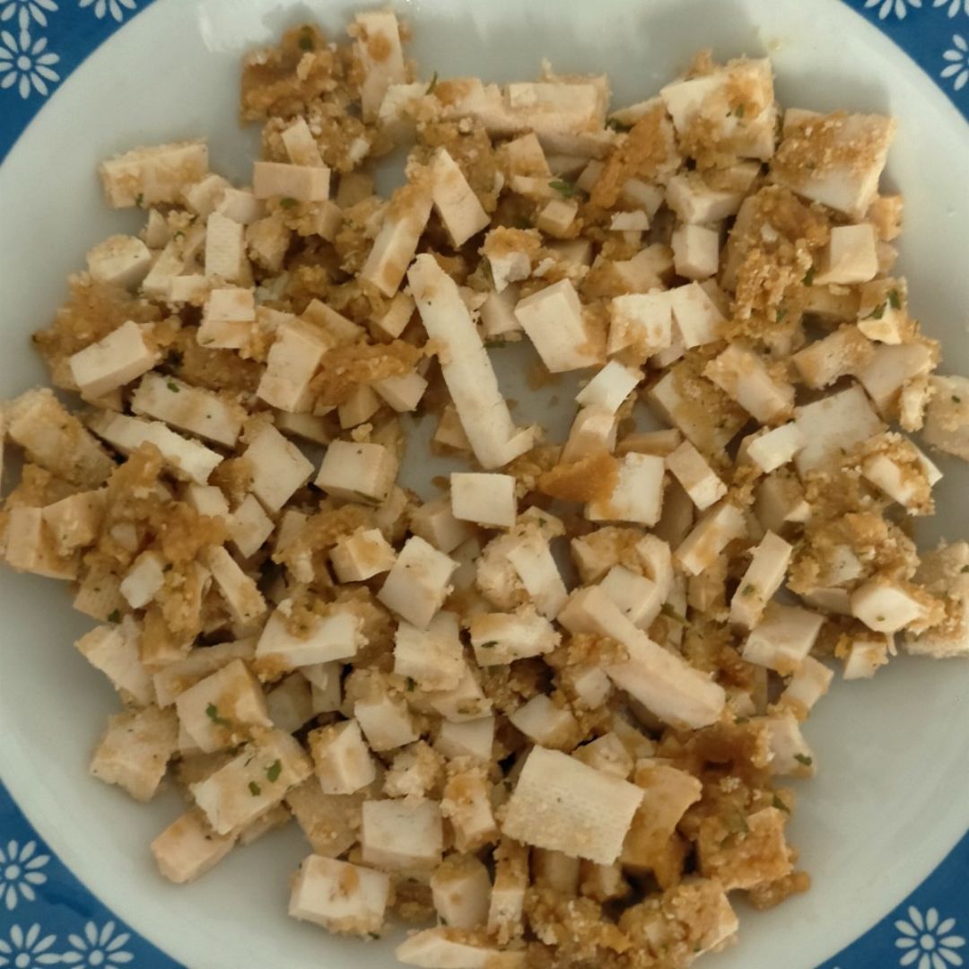 Tofu crujiente Paso 5 Tofu crujiente Paso 5