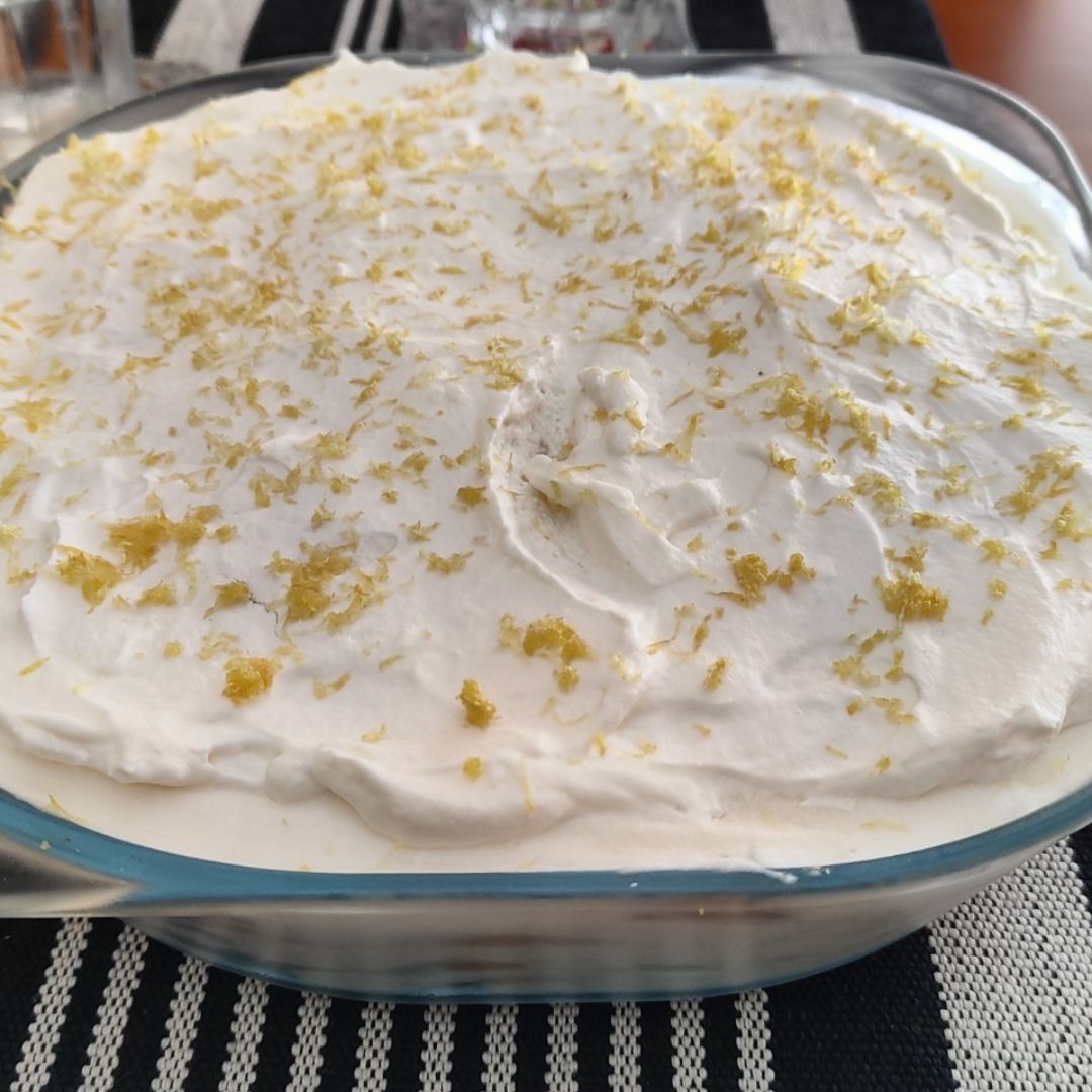 Tarta de limón con galletas Paso 3 Tarta de limón con galletas Paso 3