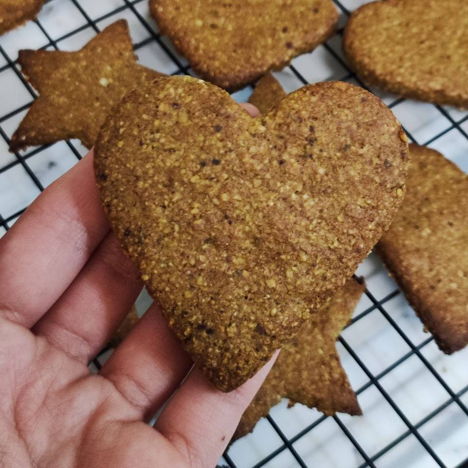 Galletas de crema de pistacho y cacahuete y té matcha 🟢🥜 Galletas de crema de pistacho y cacahuete y té matcha 🟢🥜