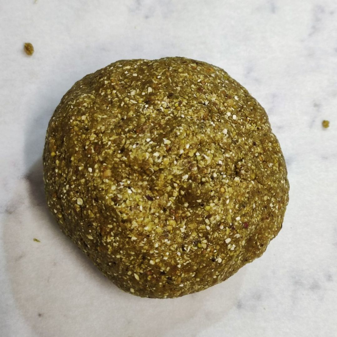 Galletas de crema de pistacho y cacahuete y té matcha 🟢🥜 Paso 4 Galletas de crema de pistacho y cacahuete y té matcha 🟢🥜 Paso 4