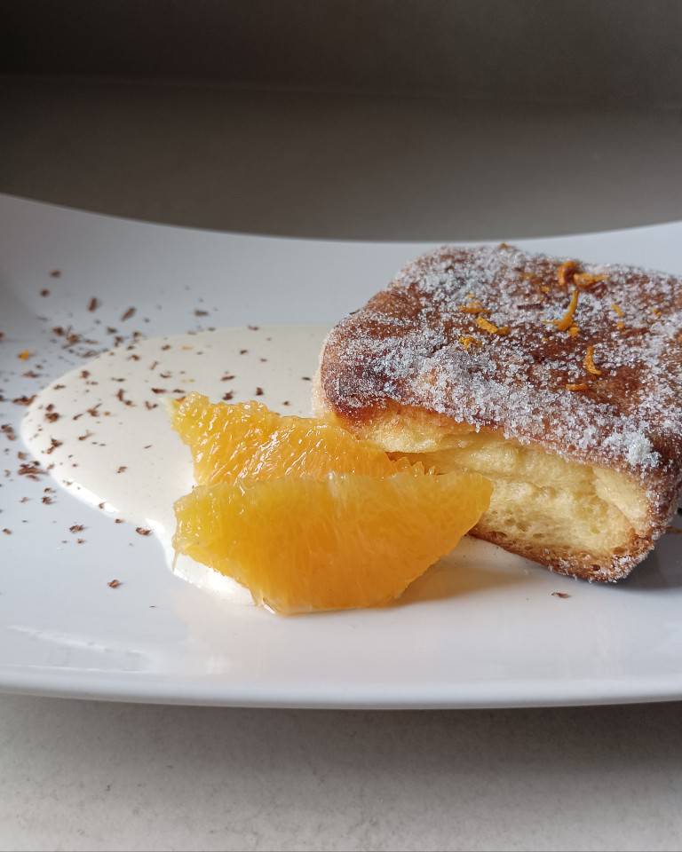 Torrijas de naranja🍊 en Air Fryer♨️