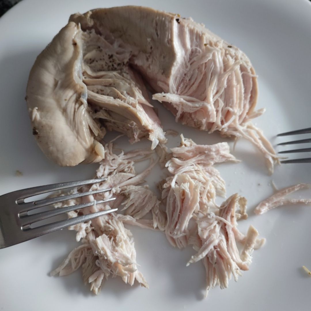 Wrap de pollo desmenuzado Paso 0 Wrap de pollo desmenuzado Paso 0