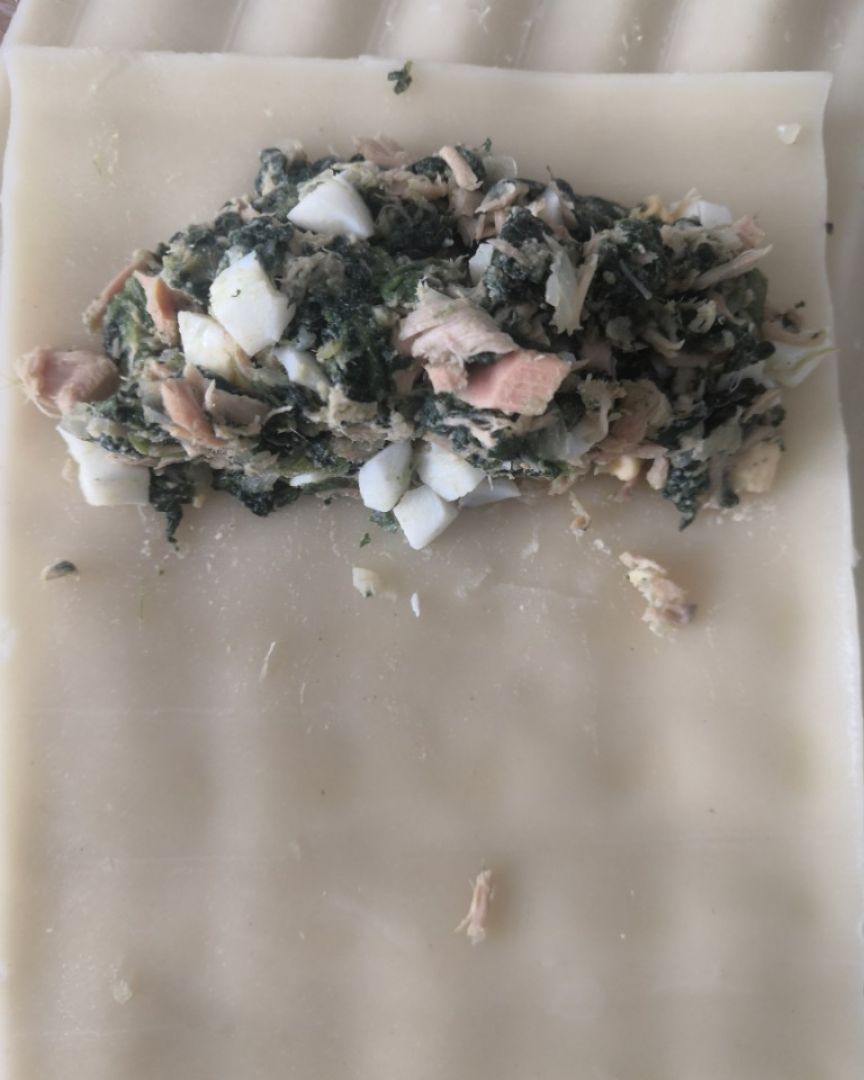 CanelONes de espinacas y atún Paso 4 CanelONes de espinacas y atún Paso 4