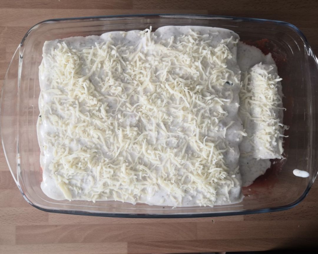 CanelONes de espinacas y atún Paso 7 CanelONes de espinacas y atún Paso 7