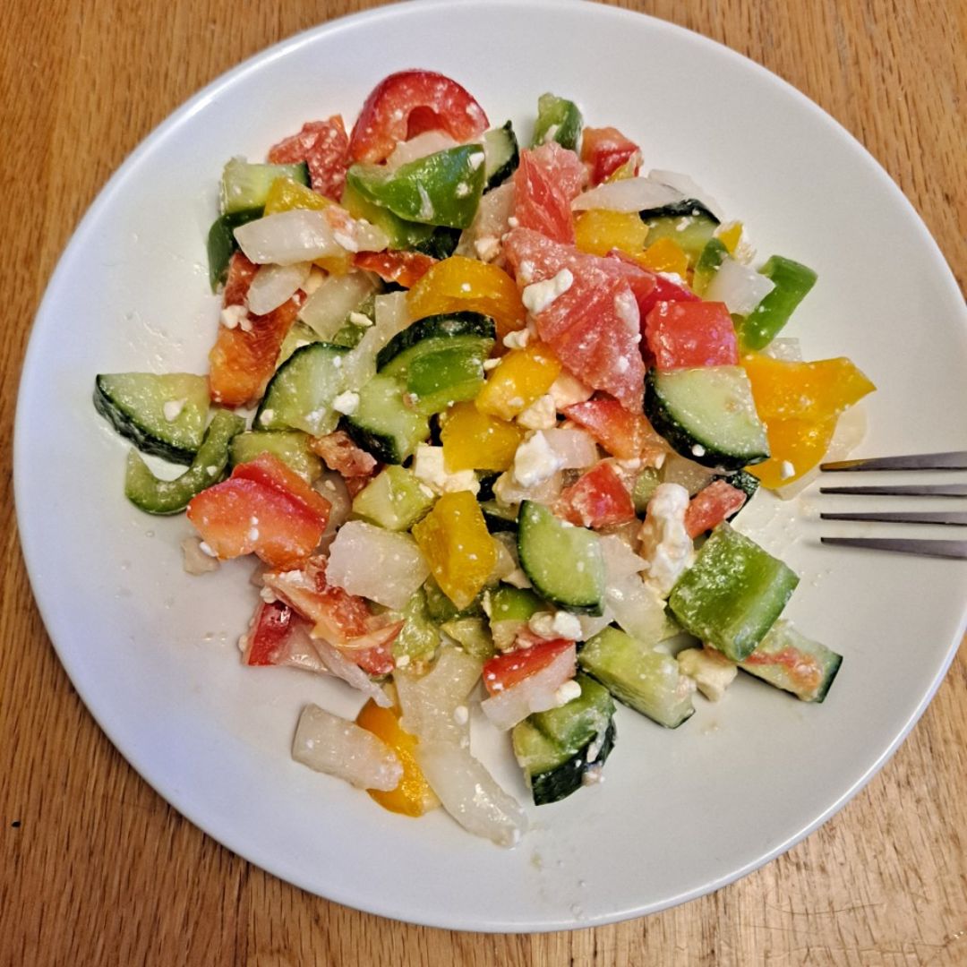 Šopský salat Šopský salat