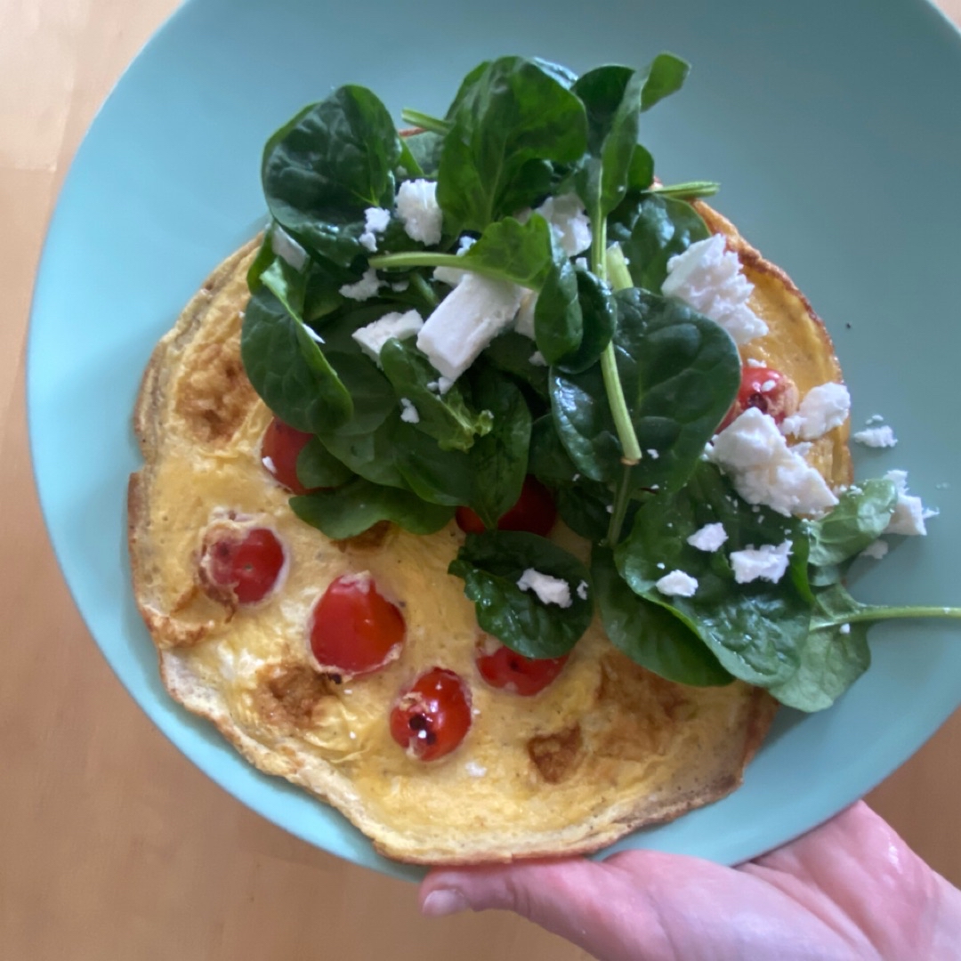 Tortilla rellena🌱 Paso 1 Tortilla rellena🌱 Paso 1
