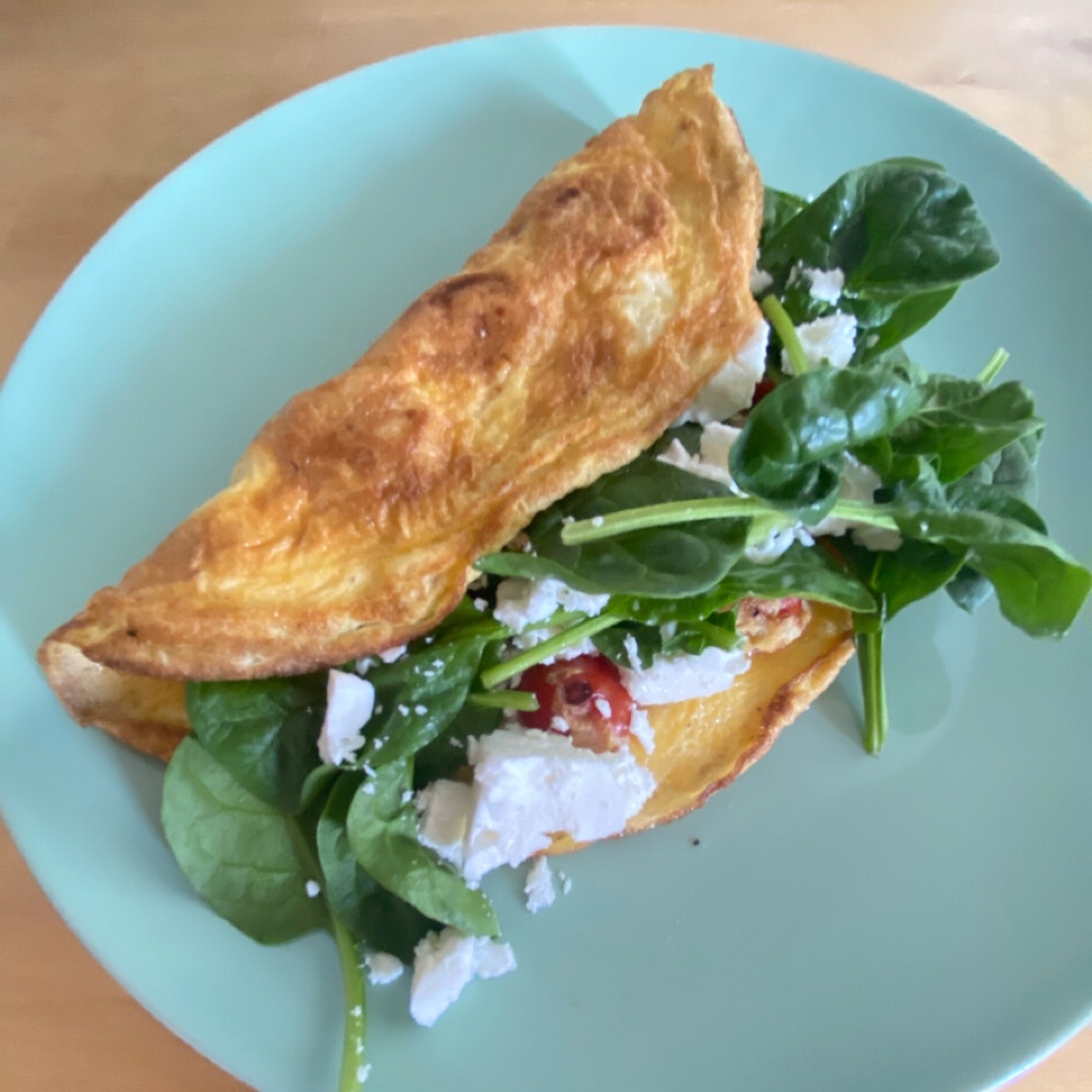 Tortilla rellena🌱 Paso 2 Tortilla rellena🌱 Paso 2