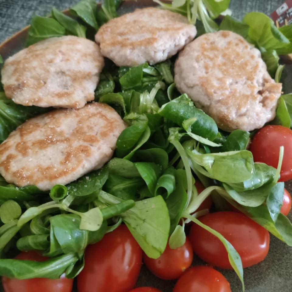 Hamburguesas de pollo Hamburguesas de pollo
