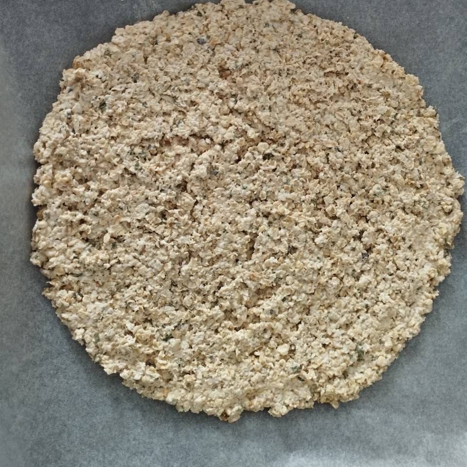 Pizza de avena