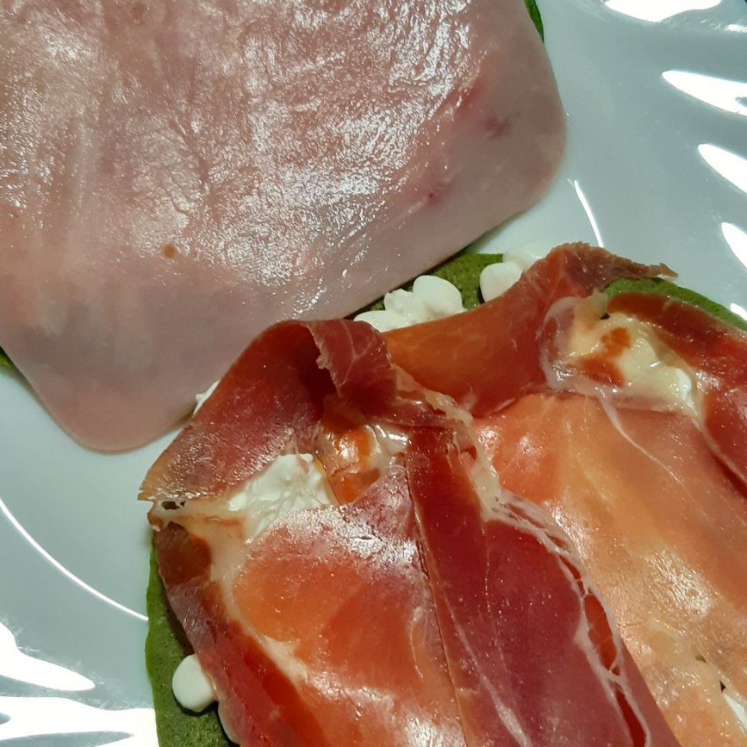 Tortitas de espinacas Tortitas de espinacas