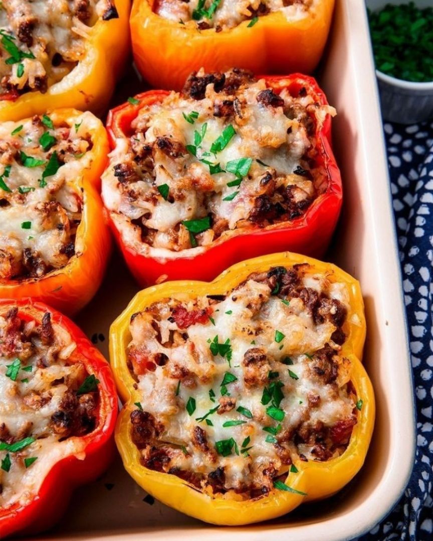 Pimientos rellenos Paso 4 Pimientos rellenos Paso 4