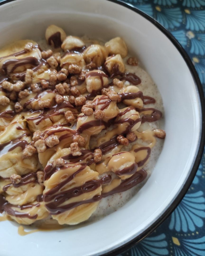 Porridge de avena rico, rico Porridge de avena rico, rico