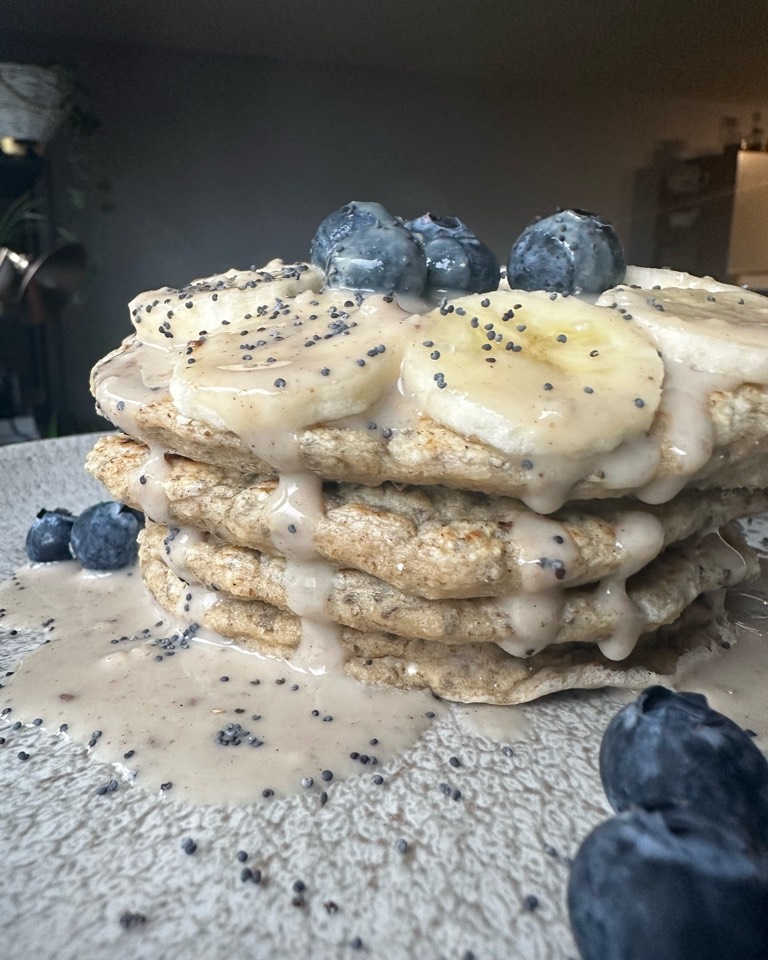 Tortitas de chia y avena Tortitas de chia y avena