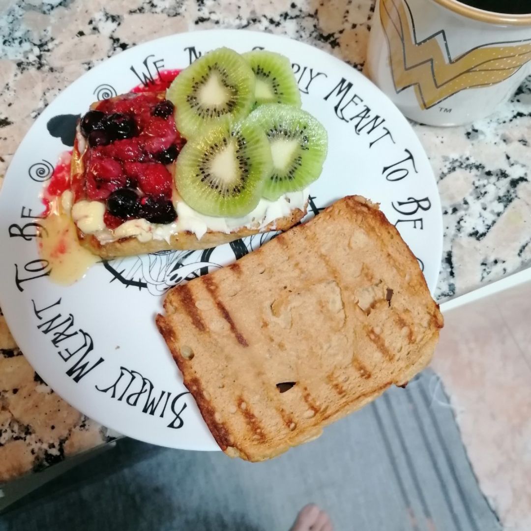 Pan proteico rápido Pan proteico rápido