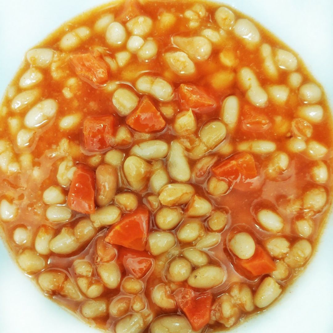 Alubias con zanahoria y boniato Alubias con zanahoria y boniato