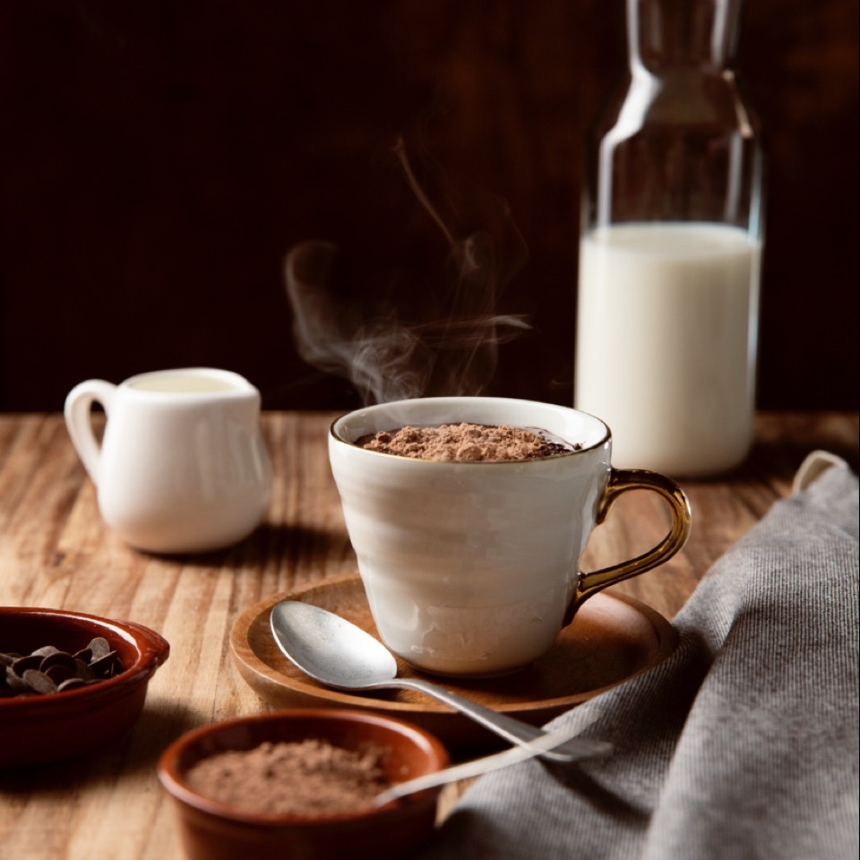 Avena con cacao puro 100%