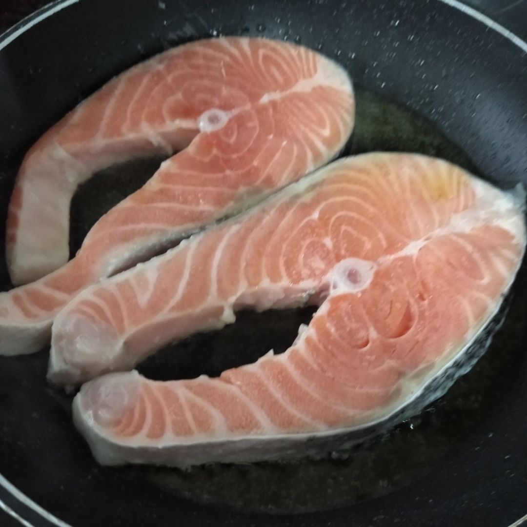 Salmón con verduras  Paso 5