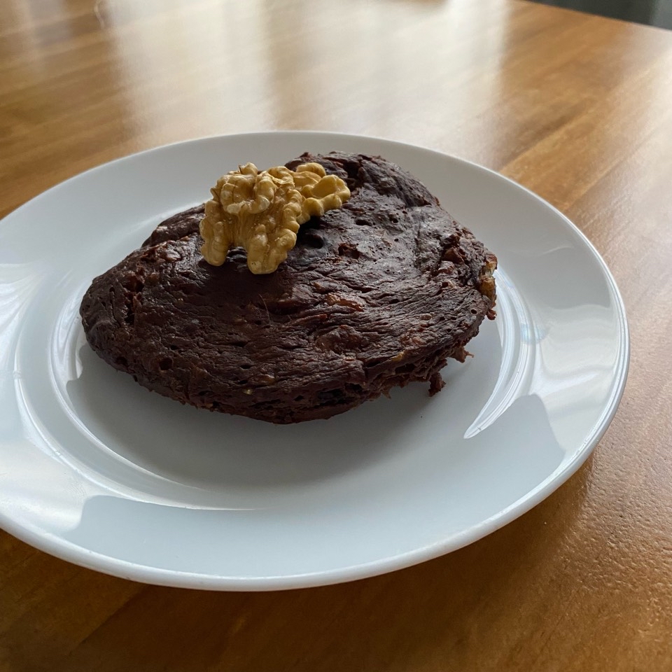 Brownie vegano sin harinas Brownie vegano sin harinas