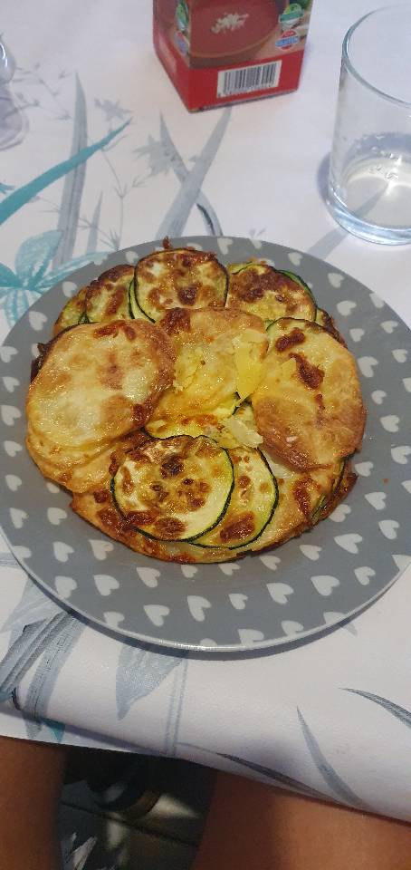 Focaccia de calabacín Focaccia de calabacín