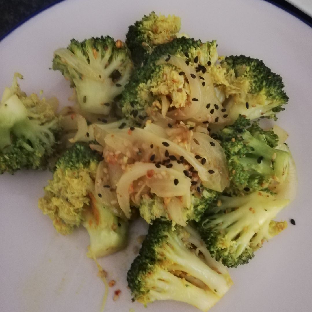 Brocoli al curry Brocoli al curry