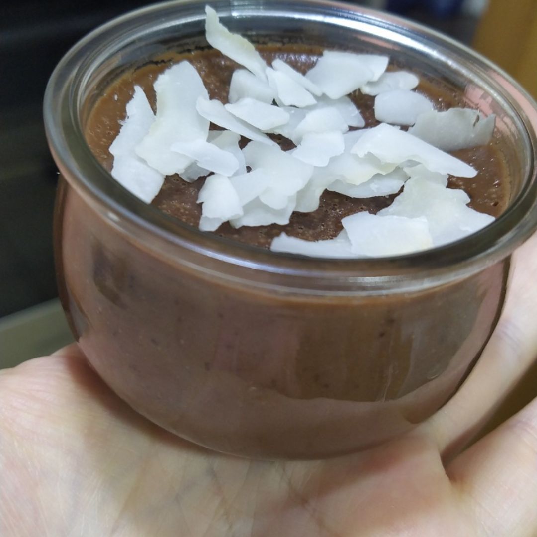 Flan de coco y plátano. Flan de coco y plátano.