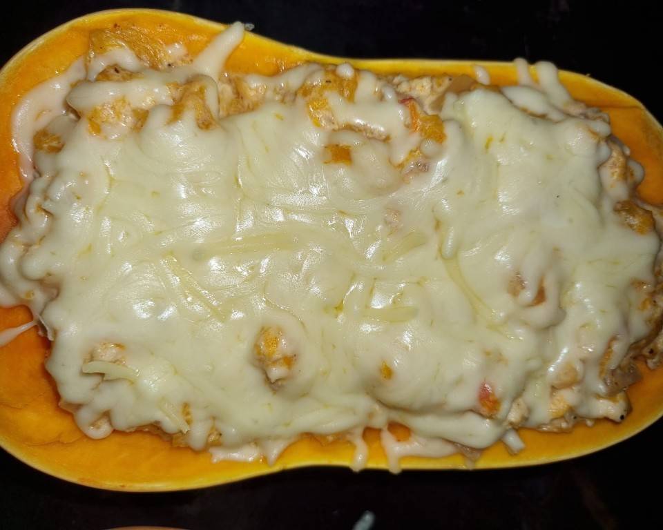 Calabaza rellena. Calabaza rellena.