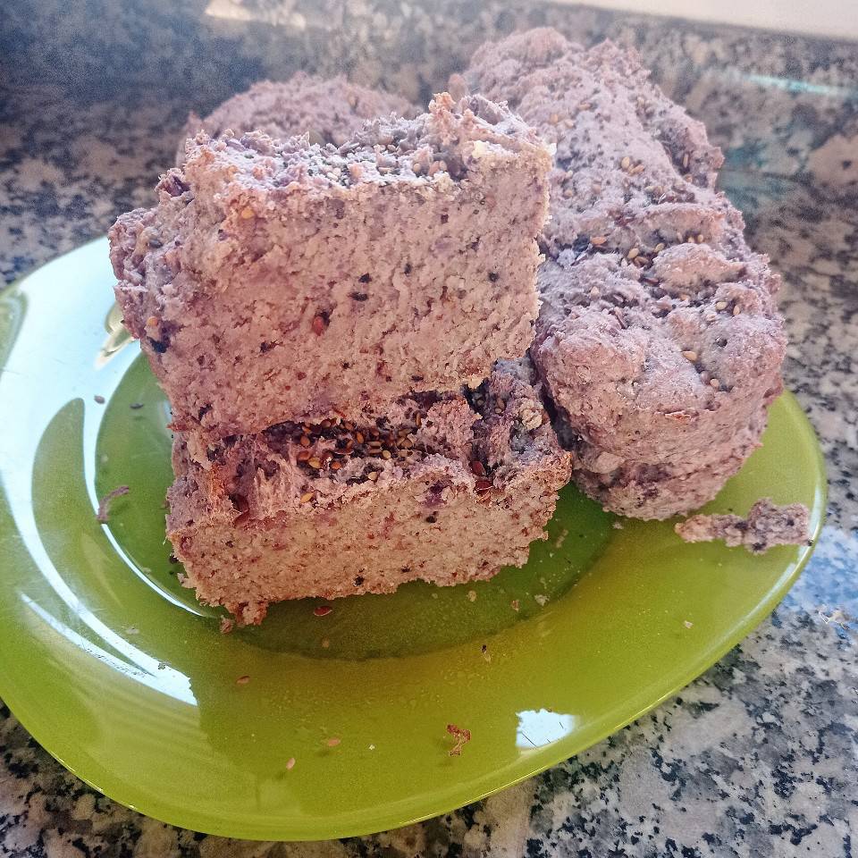 Pan sin gluten con patata 🥔💜
