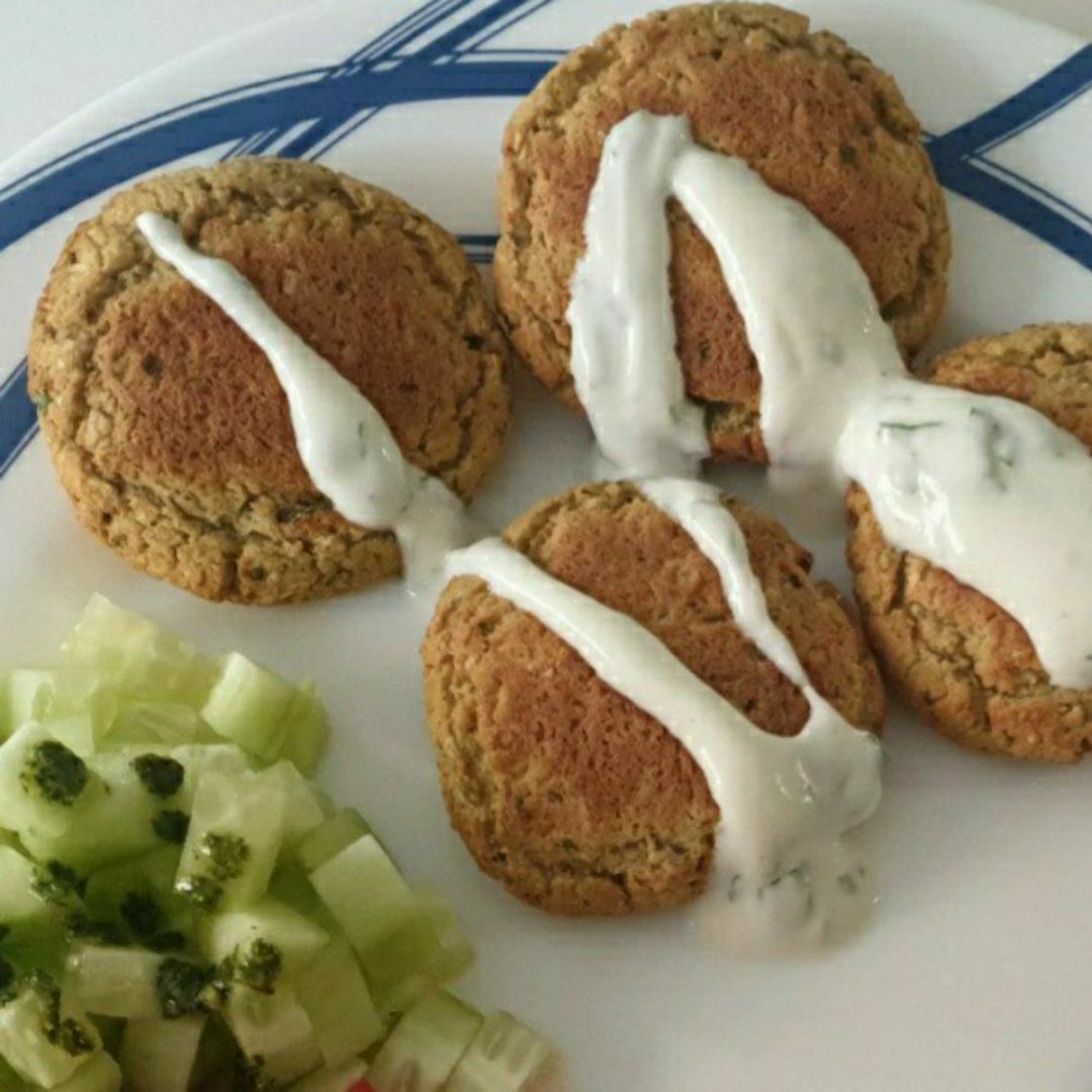 Falafel al horno Falafel al horno