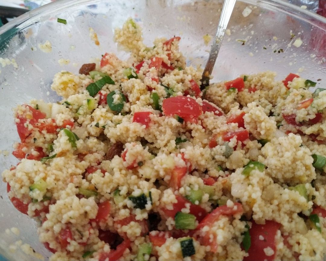 Ensalada de cuscús Paso 2 Ensalada de cuscús Paso 2