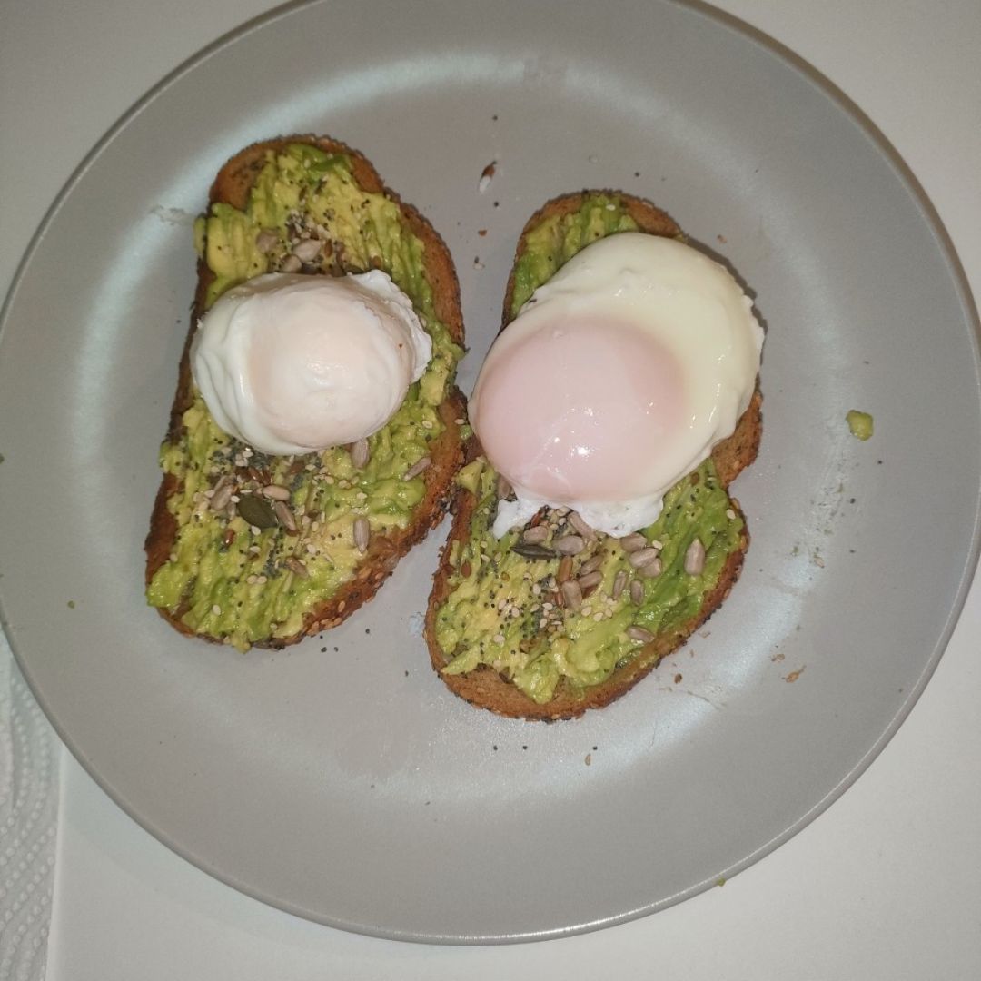 ✨ Tostada de aguacate y huevo 🥑🍳 Paso 2 ✨ Tostada de aguacate y huevo 🥑🍳 Paso 2