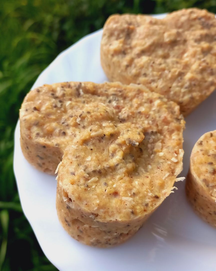 Pastelitos de Ricotta, semillas de chía, avena y canela 🤎🧁.  Paso 5