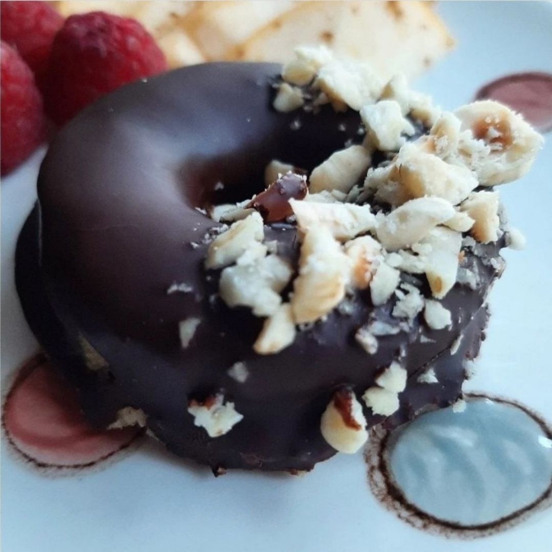 🍩 DONUTS BOMBÓN DE MANZANA ASADA.