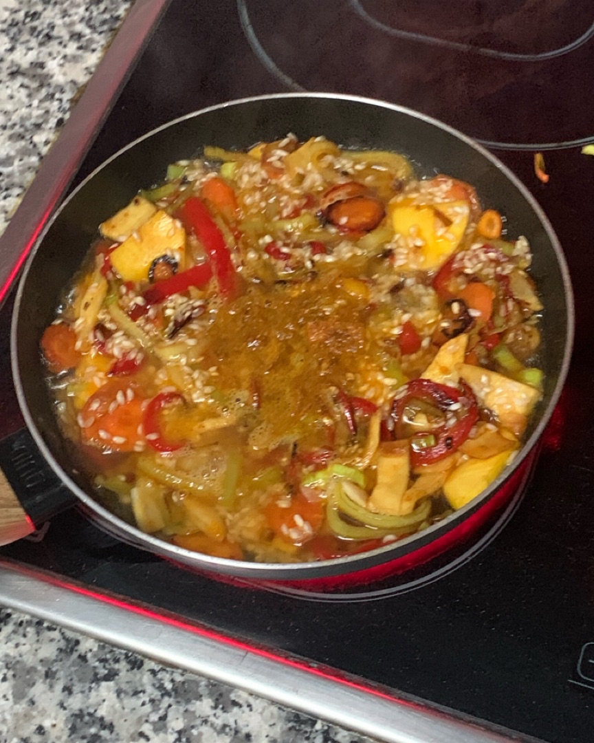 Arroz con verduras Arroz con verduras