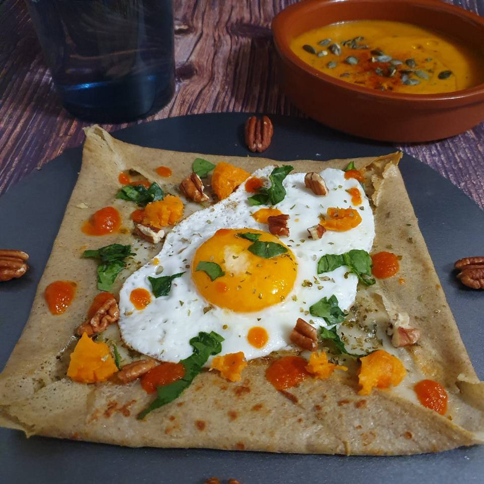 Galette de trigo sarraceno Galette de trigo sarraceno